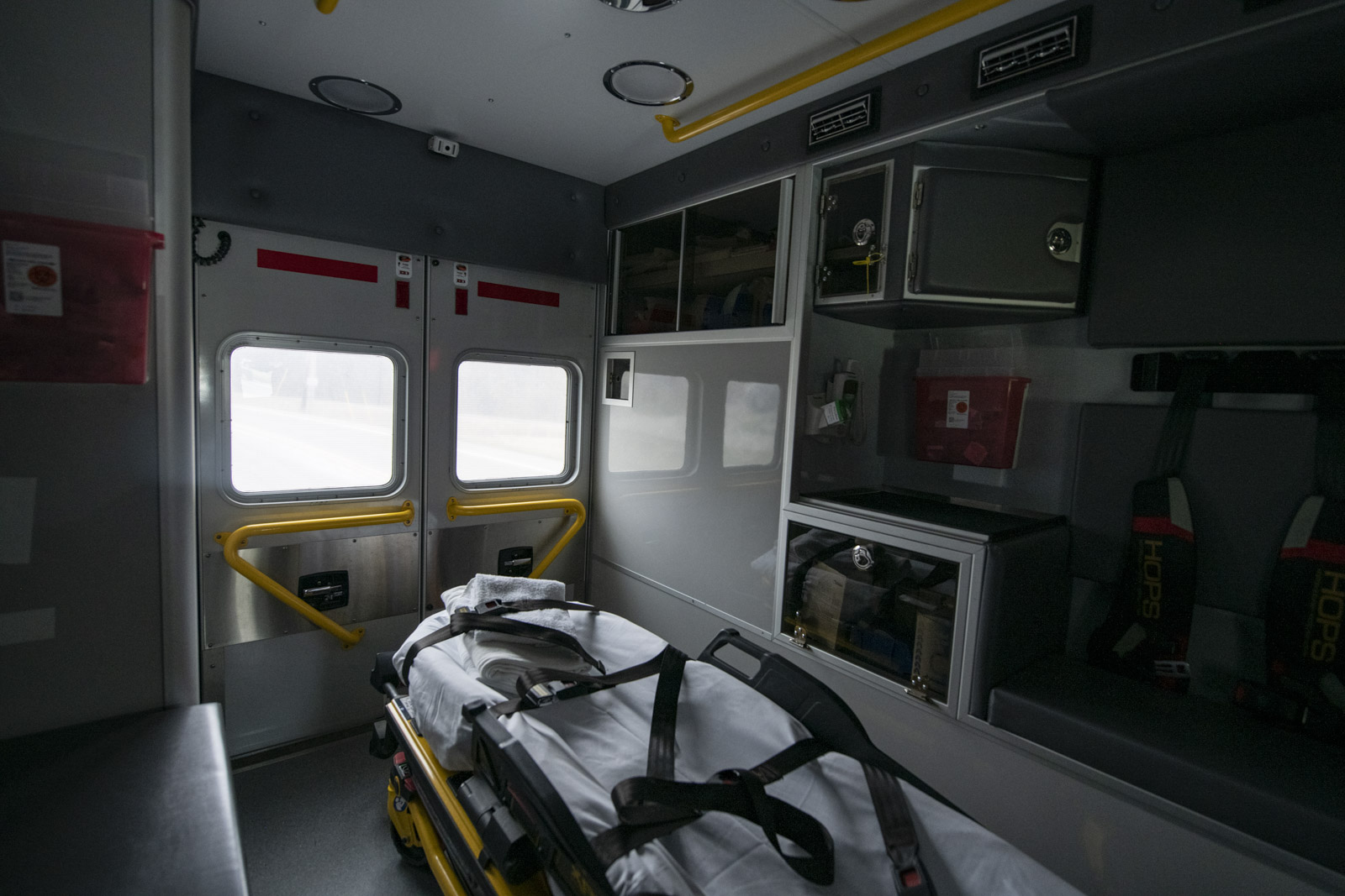 Inside of EMS